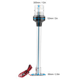 Boat All-Round Lamp &amp; Marine Anchor Stern Masthead Light Fold-Down LED 360° Illumination Bracket Light Yacht Accessories