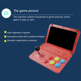 A13 Retro Game Arcade 10 Inch HD Large-Screen Game Console Folding RK3128 Chip Clamshell Portable Game Console