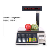 TM-30KG/10G Barcode scale Label Printing Scales Electronic retail price computing scales TM-AB commercial scales