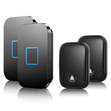 FA88 No Battery Required Wireless Doorbell 150M Remote Smart Home Self-powered Button Calling Bell US EU UK Plug 60 Chimes