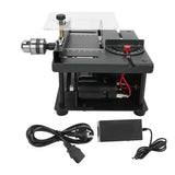 110-240V Multifunctional Table Panel Saw For Woodworking Mini Sliding Table Saw Household Bench Saw Saw Machinery 10000/min