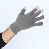 1 Pair USB Warm Gloves USB Heated Gloves Winter Warm Cotton Gloves Electric Gloves Touch Screen Mittens  Hand Warmer