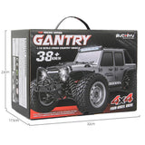 16103 1/16 2.4GHz 4WD Rc Car 390 High-Speed Carbon Brush Strong Magnetic Motor 5-wire 17g Steering Gear Spring Shock Car Toy