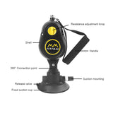 1pcs Arm Resistance Rope Rally Fitness Equipment Rope Trainer Pilates Fitness Home Suction Cup Stretcher Chest Muscle Exerciser