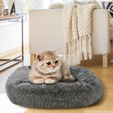 Pet Beds Long Plush Dog Bed Square Solid Color Puppy Beds Mat for Little Medium Large Pets Supplies Winter Warm Bed Cat Cushions