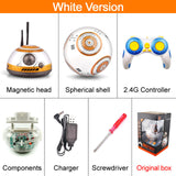 New Version Upgrade Model Ball RC BB-8 Droid Robot BB8 Intelligent Robot 2.4G Remote Control Toy For Girl Gift With Sound Action