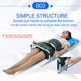 Efficent Cervical Spine Lumbar Spine Traction Bed for Cervical Vertebra Lumbago Low Back Pain Therapy Massage Body Stretching