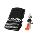 Protable 40L Solar Shower Bath Bag Outdoor Camping Hiking Water Storage Bag with Thermometer Outdoor Accessories Supplies