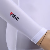 PGM Mens Golf Sun Protection Shirt Underwear Long Sleeve Summer Sun UV Protection Ice Silk T-Shirts Cooling Golf Apparel For Men