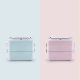 220V 2 Layers Electric Meals Food Heating Box Mini Portable Electric Rice Cooker Steaming Cooking Machine For Office School