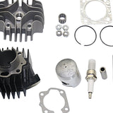 Cylinder Piston Rings Gasket Set Fit for Suzuki LT50 1984-1987 Motorcycle Accessories 11210-04012-0F0 11111-04001