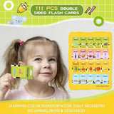 112pcs Smart English Card Learning Machine Children Pronunciation Early Educational Toy Preschool Toddler Learning Teaching Aid