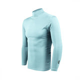 PGM Mens Golf Sun Protection Shirt Underwear Long Sleeve Summer Sun UV Protection Ice Silk T-Shirts Cooling Golf Apparel For Men