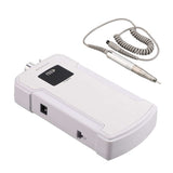 Electric Nail Drill Machine White Nail Grinding Machine 35000RPM LCD Adjustable Portable for Manicurist for Salon