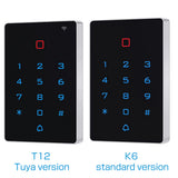 Waterproof WiFi App Backlight Touch 125khz RFID Card Access Control keypad WG 26 output Anti-disassembly Alarm