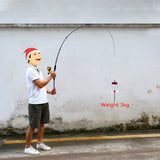 1.8M/2.1M Spinning Fishing Rod Glass Fiber Power Hand Fishing Pole Detachable 3 Section Casting Rod Spinning Fishing Accessories