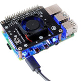 For Raspberry Pi 4B Cooling Fan, for Raspberry Pi 4B Heatsink, for Raspberry Pi 4B GPIO Expansion Board DC5V 0.2A