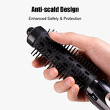 Electric 4 in 1 Curling iron Ceramic Hair Dryer Professional Hairdressing with Hair Brush Comb Roller Curling Wand Salon Styling