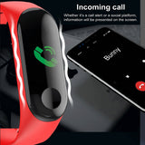 Sport Smart Band Women M3 Fitness Band With Replacement Strap for ios Android Phone IP67 Life Waterproof Heart-Rate Monitor
