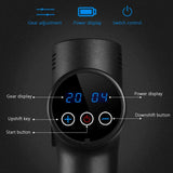 Booster Massage Gun LCD Display Electric Neck Massager Smart Muscle Body Massage Pain Relief Relaxation Exercising Equipment