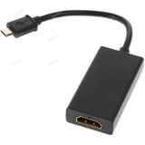 USB to HDMI MHL Micro USB Male to HDMI Female Vedio Cable Connection Adapter Connector for Samsung HTC XiaoMi Accessories