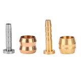 1 Pair Aluminum Alloy Mountain Bike Oil Needle Olive Head Cycling Accessory Joint Oil Needle Brake Joint Set For Mountain Bike