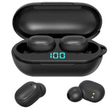 BT5.0 True Wireless Headphones Mini Earbuds Sweatproof Sport Headset In-ear Earphone with Mic Charging Case Battery Display