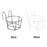 2pcs Back Support Outdoor Plant Stand Garden Living Room Bedroom Display Rack Modern Backyard Balcony Iron Art For Patio Stable