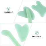 6pcs Board Facial Beauty Tool Natural Jade Guasha Plate