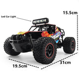 The new 2022 Remote Control Car,2.4GHz Alloy Metal RC Car All-Terrain 20Km/h 1:16 Off-Road Monster Truck Toy for Boys Kids Gifts