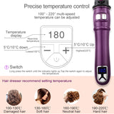 Automatic Curling Iron Hair Curler Wand Curl 1 Inch Rotating Magic Hair Curling Roller Titanium Auto Hair Wave Styler