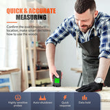 MT1906 Digital Wood Moisture Meter Tester With Backlit LCD Display Damp Meter Detector For Lumber Woodwoking Firewood
