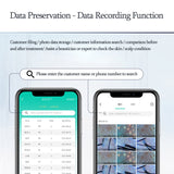 New WIFI HD 5G Scalp/Skin /Hair Follicle Detector Professional 50X/200X Skin Analyzer Rechargeable UV Testing Analysis Magnifier