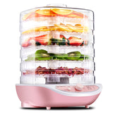 220V 5 Layers Fruit Vegetables Herb Meat Drying Machine Household MINI Food Dehydrator For Pet Meat Dehydrated Snacks Air Dryer