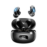 Wireless Bluetooth Earphone Waterproof Noise Isolation Headphone Fast Pairing Sports Headset With Charging Box Mic Touch Control
