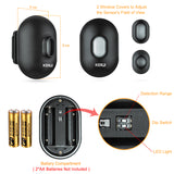 DW9 Wireless Driveway Security Alarm Waterproof PIR Motion Detector Garage Welcome Burglar Alarm Secure System Patrol