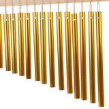 Durable 20-  Handcraft Windchime Bar Chime w/ Wood Stand 38.5 x 27cm