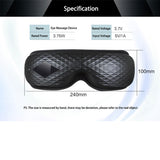 Diamond Vibration Eye Massager Wrinkle Fatigue Relieve Hot Compressing Air Pressure Therapy Heated Goggles Massage Eye Care