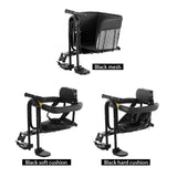 Front Bicycle Seat Child Safety Saddle Baby Seat with Pedals and Support Back Rest for MTB Road Bike Outdoor Cycling Accessory
