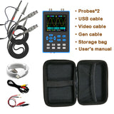 DSO2512G 120M Bandwidth Dual Channel Oscilloscope 2.8 Inch Display 10mV Minimum Vertical Sensitivity FFT Spectrum Analysis