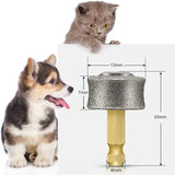 1/2/3 PCS Dog Electric Nail Polisher Wheel Replacement Grinding Heads Pet Nail Grinder Head Trimmer Clipper Pet Paws Grooming