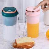 Mini USB Rechargeable Juice Blender Protable Blender Shaker Vegetable Fruit Mixer Maker Water Cup for Home Office Travel