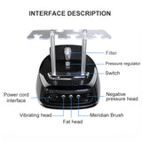 2022 New Arrival 6 In 1 80K Ultrasonic Cavitation Vacuum Radio Frequency Face Lifting Weight Loss Slimming Machine for Home Use
