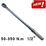 ARITER 1/4 3/8 1/2 Square Drive Torque Wrench 0.5-500N.m Accuracy 3% Car Bike Repair Hand Tools Spanner Two-way Ratchet Key