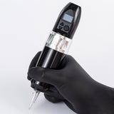 One Wireless Battery LED Display With No-Brush Coreless Motor Tattoo Pen Machine Gun For Permanent Makeup Supply