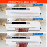 36 Month Warranty  Food Vacuum  Automatic Commercial Household Sealer Packaging Machine 10 Bags  Cutter Free