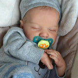 19 Inch Reborn Baby Doll Silicone Full Body Toddler Dolls Toy Rebirth Lifelike Boys And Girls Cute Newborn Toy Gift