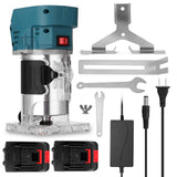 Multifunctional Woodworking Electric Trimming Machine Electromechanical Wood Milling Engraving Slotting Machine Wood Router