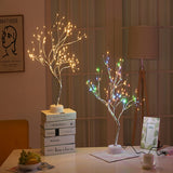 LED night light bonsai tree light sky full of stars lighting holiday lights home party wedding interior decoration night light
