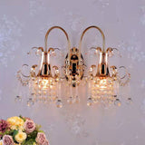Crystal Wall Lamp Wall Light Bedroom Lamp Living Room Crystal Wall Type Restaurant Dining Room Wall Light
